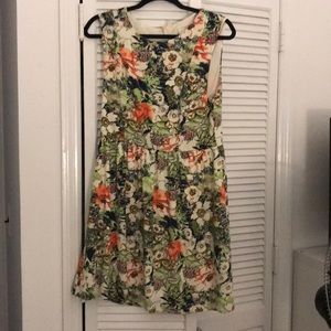 Spring floral dress